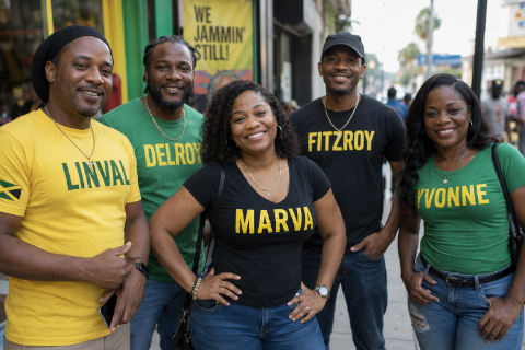 Everton, Glenroy, Mavis… Certain names are found only in Jamaica