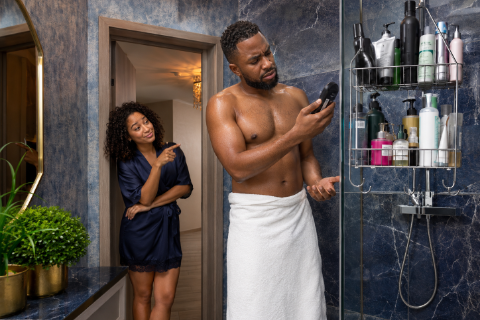 Where di soap is?